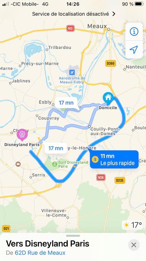Cocon Familial Proche Disneyland Paris Quincy-Voisins 외부 사진